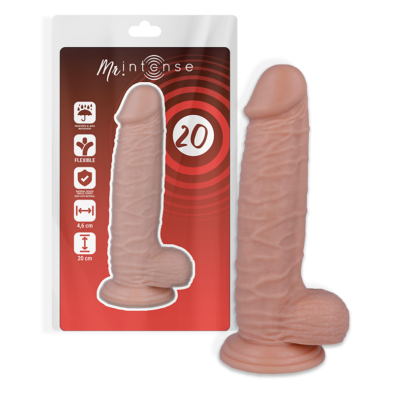 MR INTENSE - 20 REALISTIC COCK 20 CM -O- 4.6 CM MR. INTENSE  NOCTURNA DESIRES
