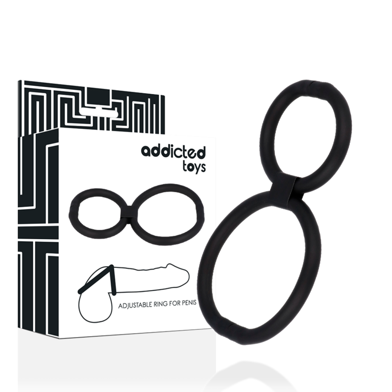 ADDICTED TOYS - ADJUSTABLE RINGS FOR PENIS - NOCTURNA DESIRES