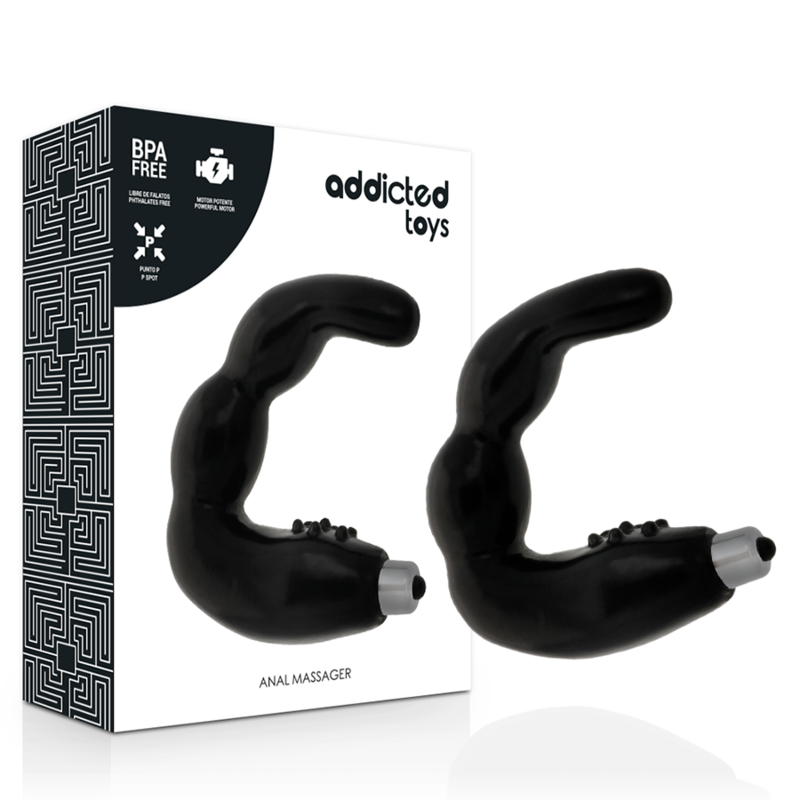 ADDICTED TOYS - PROSTATE ANAL MASSAGER VIBRATION - NOCTURNA DESIRES