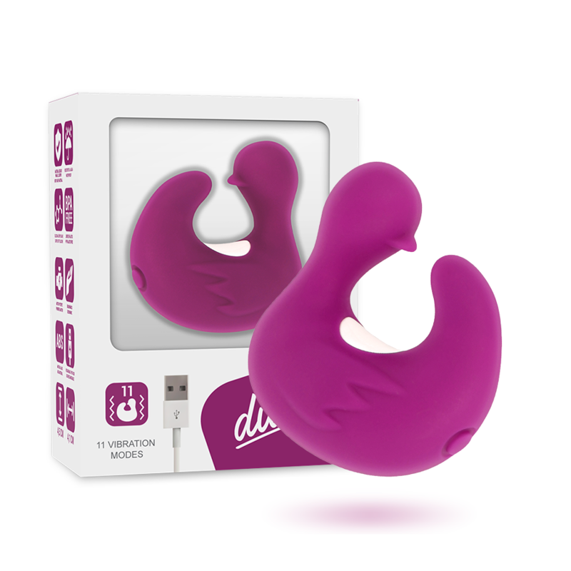 COVERME - DUCKYMANIA RECHARGEABLE SILICONE STIMULATING DUCK THIMBLE - NOCTURNA DESIRES