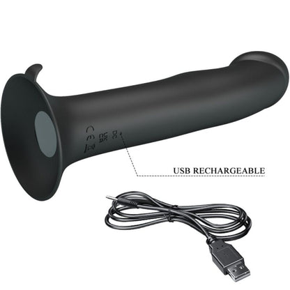PRETTY LOVE - MURRAY BLACK CLITORAL VIBRATOR AND SUCKER - NOCTURNA DESIRES