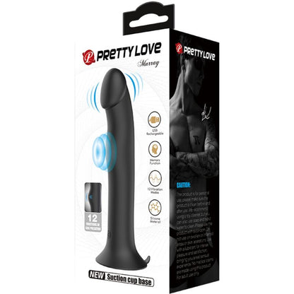 PRETTY LOVE - MURRAY BLACK CLITORAL VIBRATOR AND SUCKER - NOCTURNA DESIRES