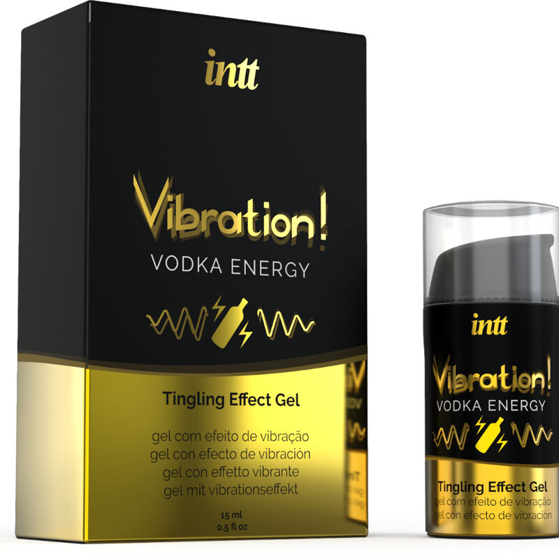 INTT - POWERFUL INTIMATE STIMULANT LIQUID VIBRATING GEL VODKA 15ML - NOCTURNA DESIRES