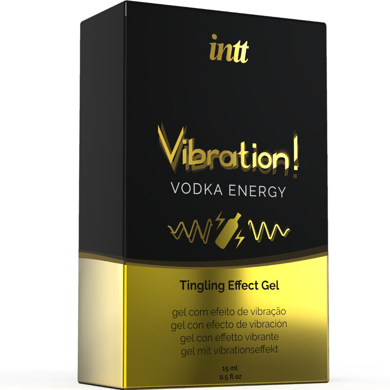INTT - POWERFUL INTIMATE STIMULANT LIQUID VIBRATING GEL VODKA 15ML - NOCTURNA DESIRES