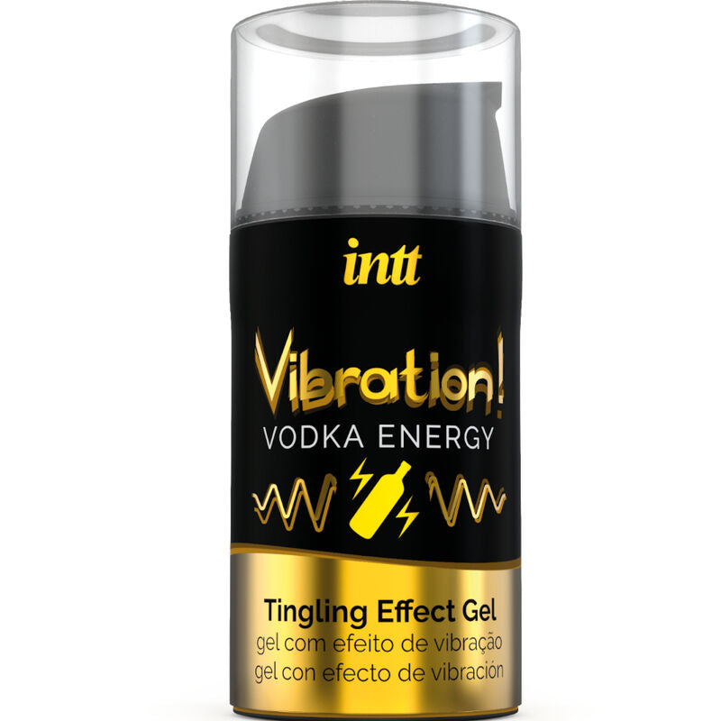 INTT - POWERFUL INTIMATE STIMULANT LIQUID VIBRATING GEL VODKA 15ML - NOCTURNA DESIRES