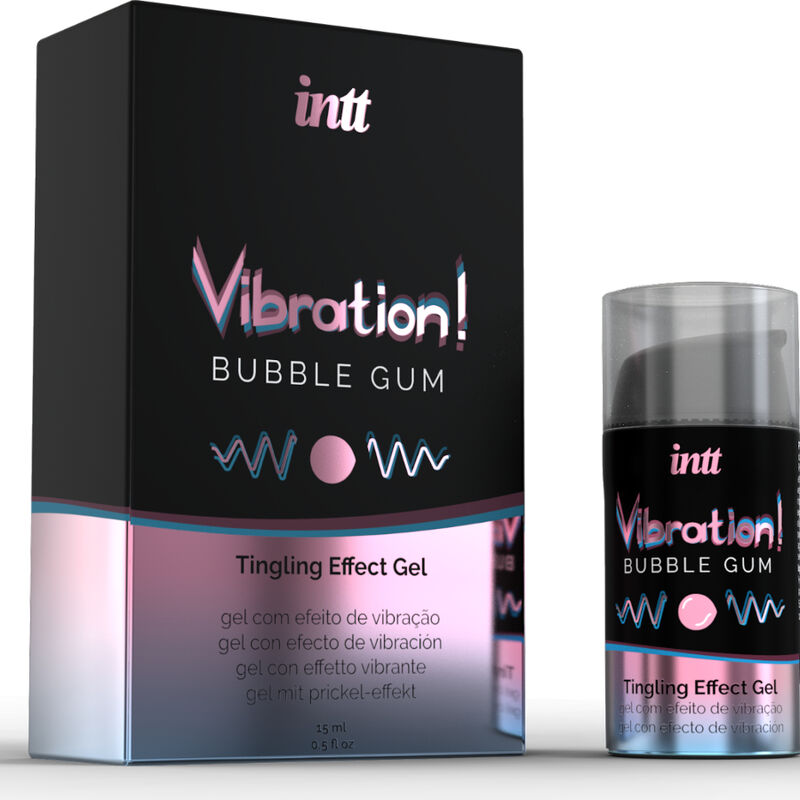 INTT - POWERFUL INTIMATE STIMULANT LIQUID VIBRATING GUM GUM 15ML - NOCTURNA DESIRES
