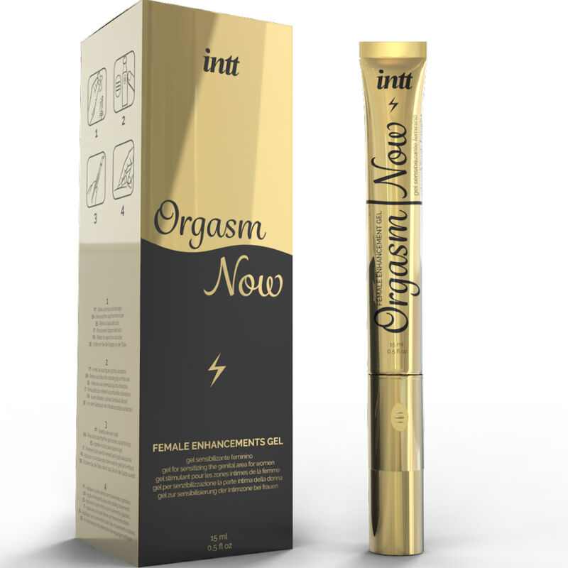 INTT LUBRICANTS - INTENSE VAGINAL STIMULATING GEL WITH VIBRATOR APPLICATOR - NOCTURNA DESIRES