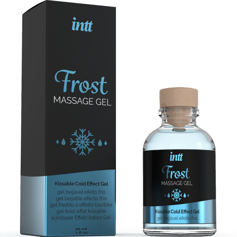 INTT MASSAGE & ORAL SEX - MINT FLAVOR MASSAGE GEL INTENSE COLD EFFECT - NOCTURNA DESIRES