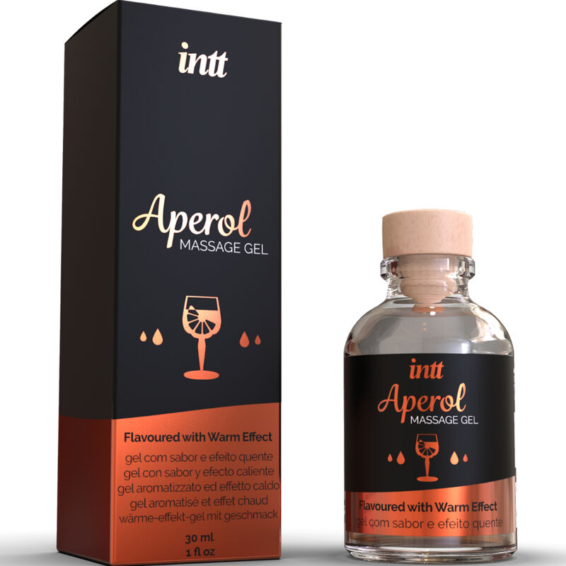INTT MASSAGE & ORAL SEX - APEROL MASSAGE GEL INTENSE HEAT EFFECT - NOCTURNA DESIRES