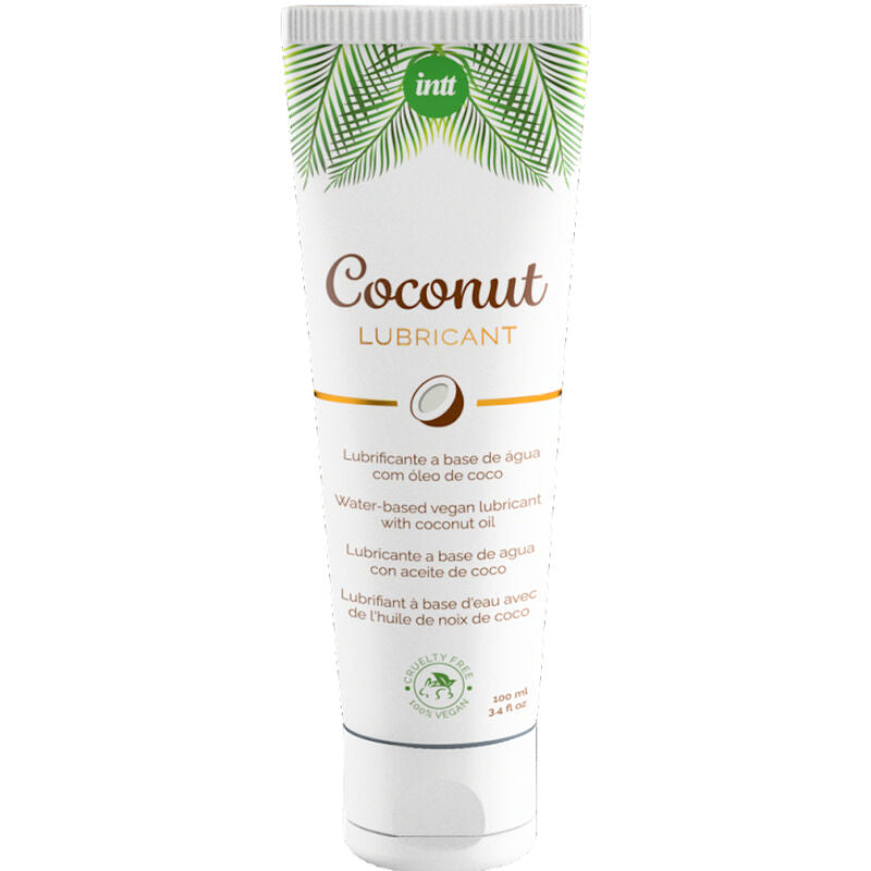 INTT - VEGAN WATER-BASED LUBRICANT WITH INTENSE COCONUT FLAVOR - NOCTURNA DESIRES