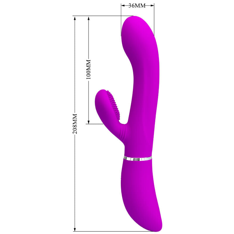 PRETTY LOVE - CLITORIS STIMULATOR VIBRATOR - NOCTURNA DESIRES