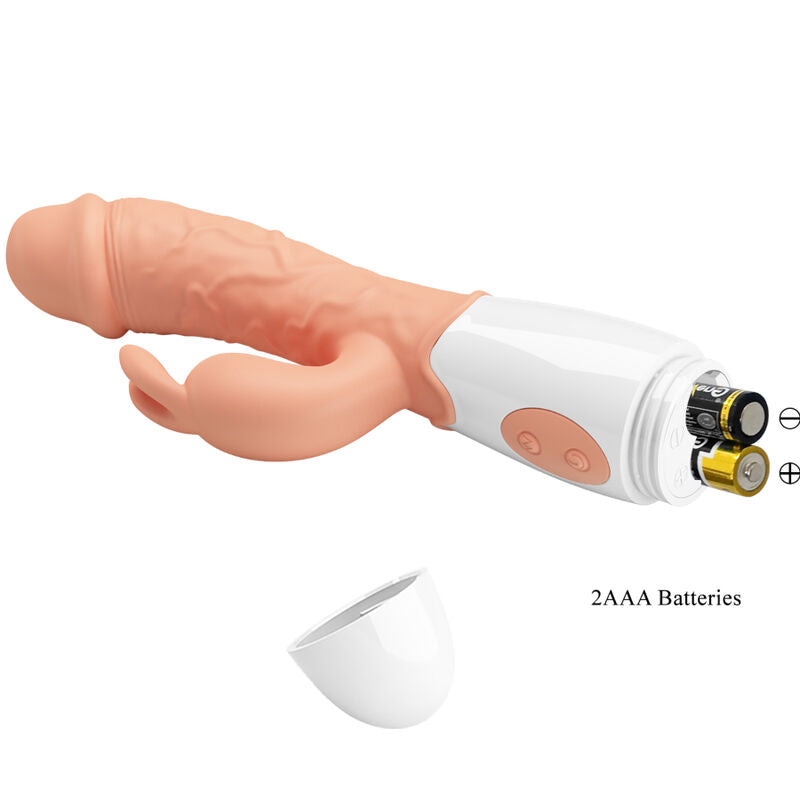 PRETTY LOVE - EASTER BUNNY VIBRATOR WITH STIMULATOR - NOCTURNA DESIRES