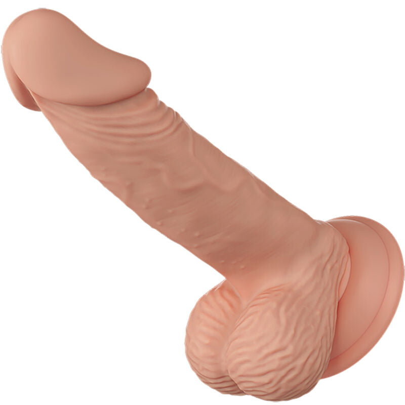 BAILE - BEAUTIFUL ENCOUNTER ZEBULON FLEXIBLE REALISTIC DILDO 19.4 CM NATURAL - NOCTURNA DESIRES
