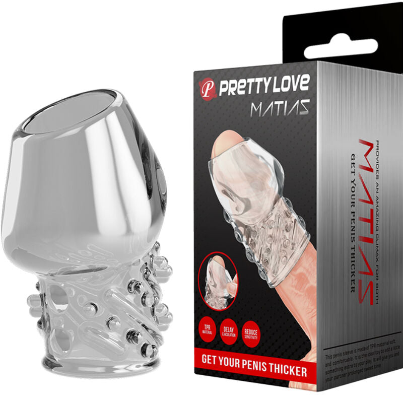 PRETTY LOVE - MATIAS TRANSPARENT PENIS THICKER - NOCTURNA DESIRES