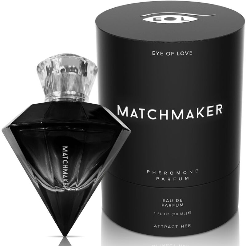 EYE OF LOVE - MATCHMAKER BLACK DIAMOND PHEROMONE PERFUME ATTRACT HER 30 ML - NOCTURNA DESIRES