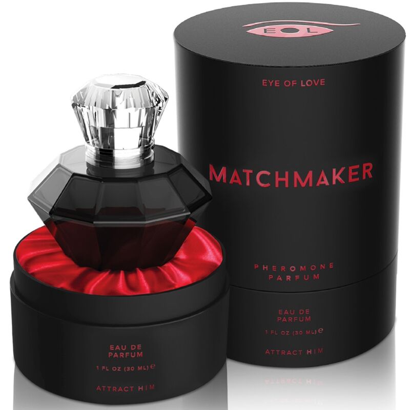 EYE OF LOVE - MATCHMAKER BLACK DIAMOND LGBTQ PERFUME PHEROMONES FOR HIM 30 ML - NOCTURNA DESIRES