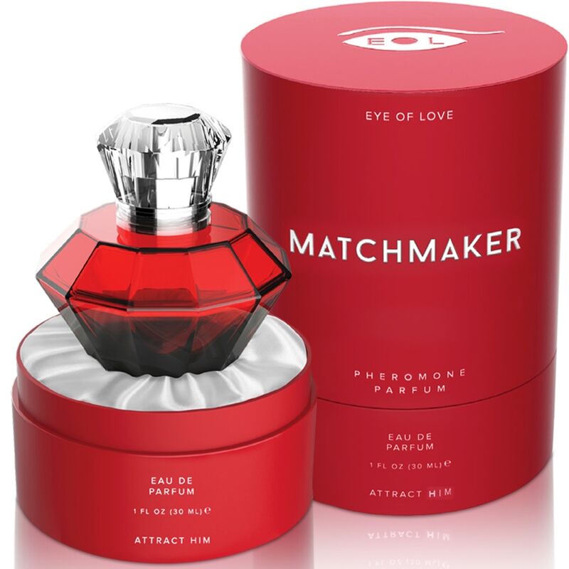 EYE OF LOVE - MATCHMAKER RED DIAMOND PHEROMONE PERFUME ATTRACT HIM 30 ML - NOCTURNA DESIRES