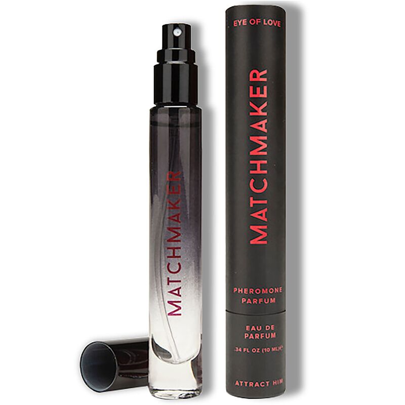 EYE OF LOVE - MATCHMAKER BLACK DIAMOND LGBTQ PERFUME PHEROMONES FOR HIM 10 ML - NOCTURNA DESIRES