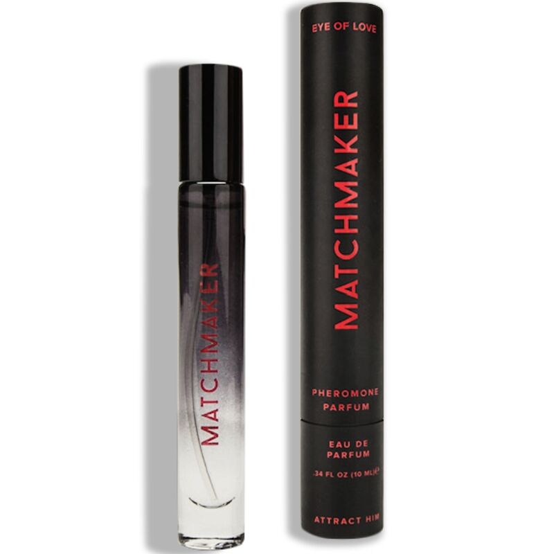 EYE OF LOVE - MATCHMAKER BLACK DIAMOND LGBTQ PERFUME PHEROMONES FOR HIM 10 ML - NOCTURNA DESIRES