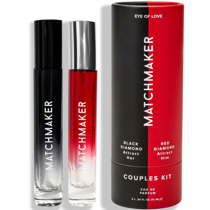 EYE OF LOVE - MATCHMAKER PHEROMONE 2PC SET COUPLES KIT ATTRACT HER & HIM 20 ML - NOCTURNA DESIRES
