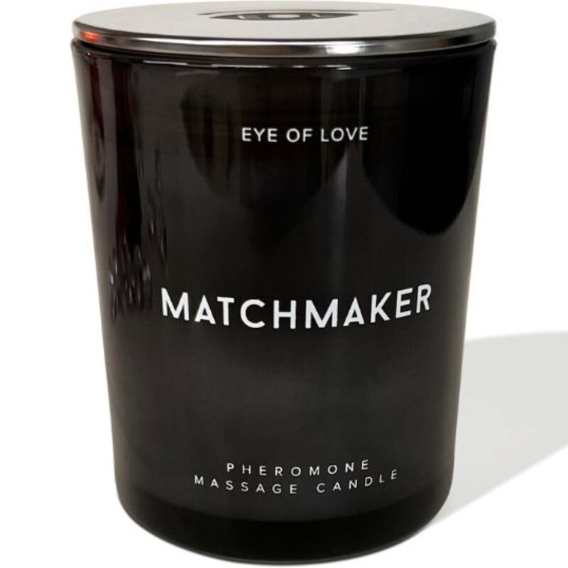 EYE OF LOVE - MATCHMAKER BLACK DIAMOND MASSAGE CANDLE ATTRACT HER 150 ML - NOCTURNA DESIRES
