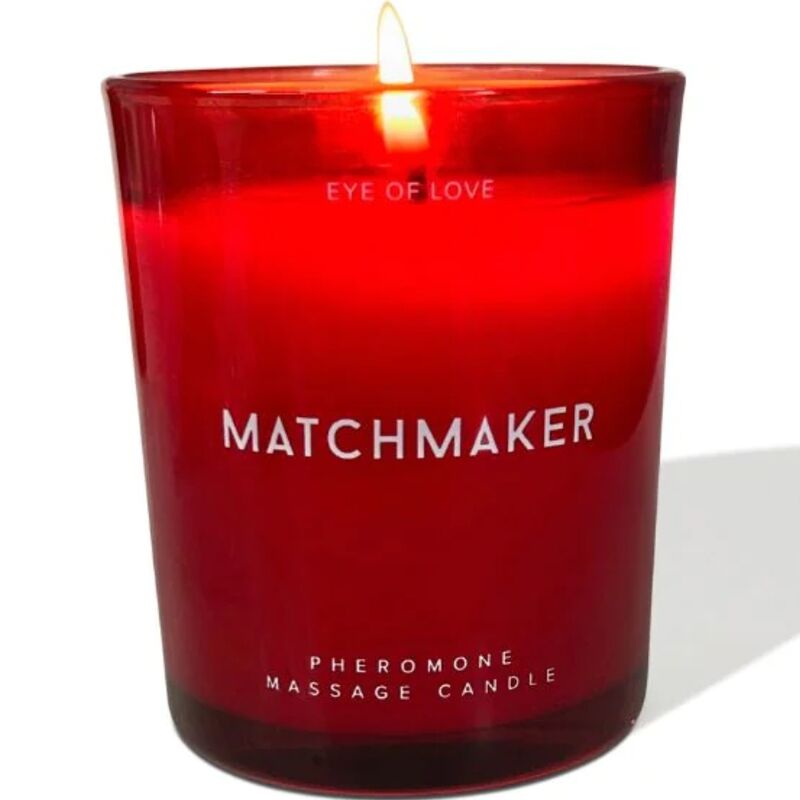 EYE OF LOVE - MATCHMAKER RED DIAMOND MASSAGE CANDLE ATTRACT HIM 150 ML - NOCTURNA DESIRES