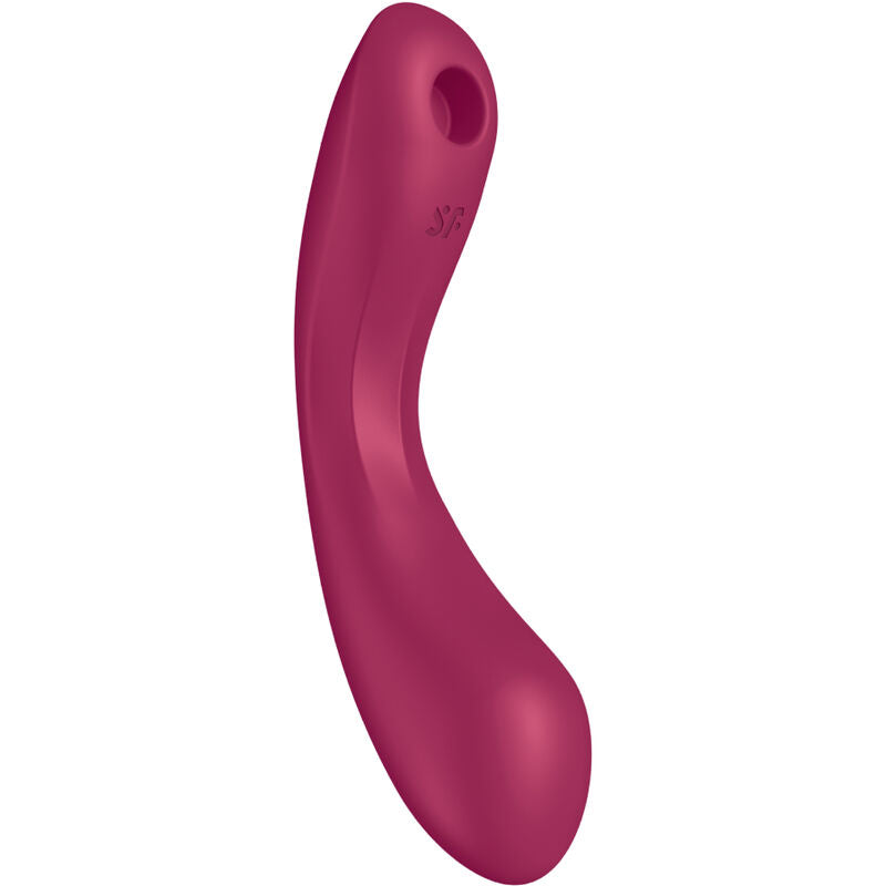 SATISFYER - CURVE TRINITY 1 AIR PULSE VIBRATION RED - NOCTURNA DESIRES