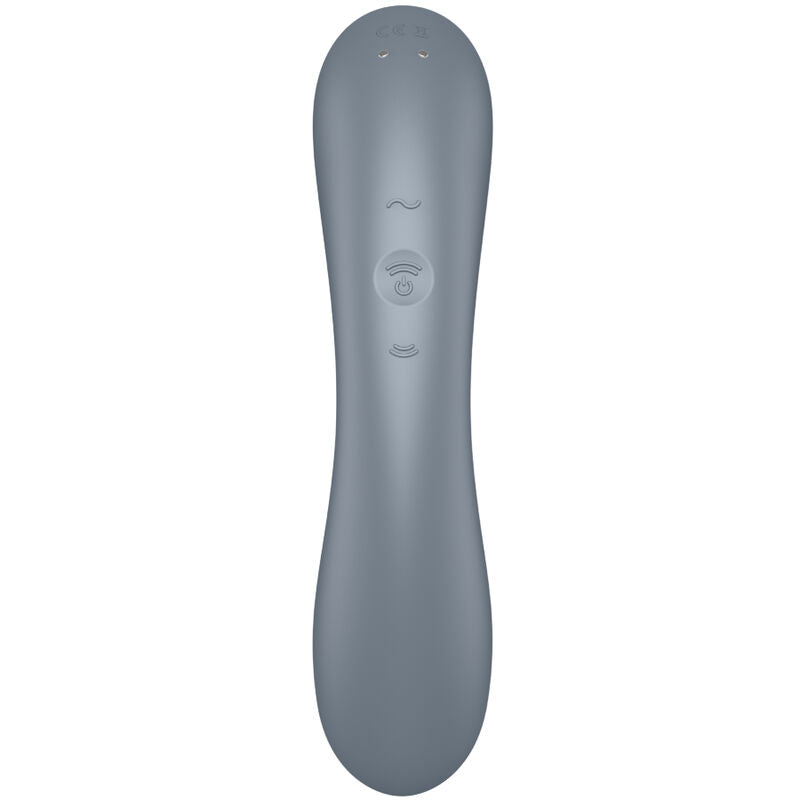 SATISFYER - CURVE TRINITY 1 AIR PULSE VIBRATION GREY - NOCTURNA DESIRES