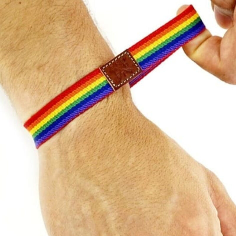 PRIDE - BOY RUBBER BRACELET LUXURY PRIDE - NOCTURNA DESIRES