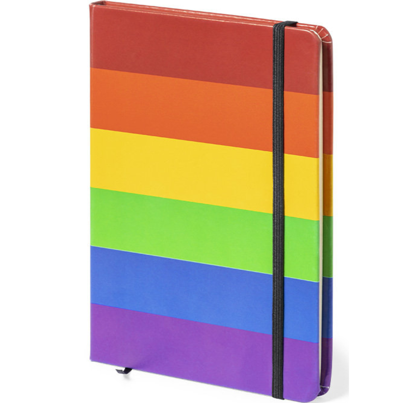 PRIDE - LGBT FLAG NOTEBOOK 15 x 21 - NOCTURNA DESIRES