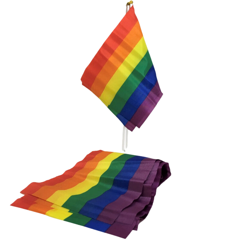 PRIDE - LGBT FLAG SMALL FLAG BANNER - NOCTURNA DESIRES