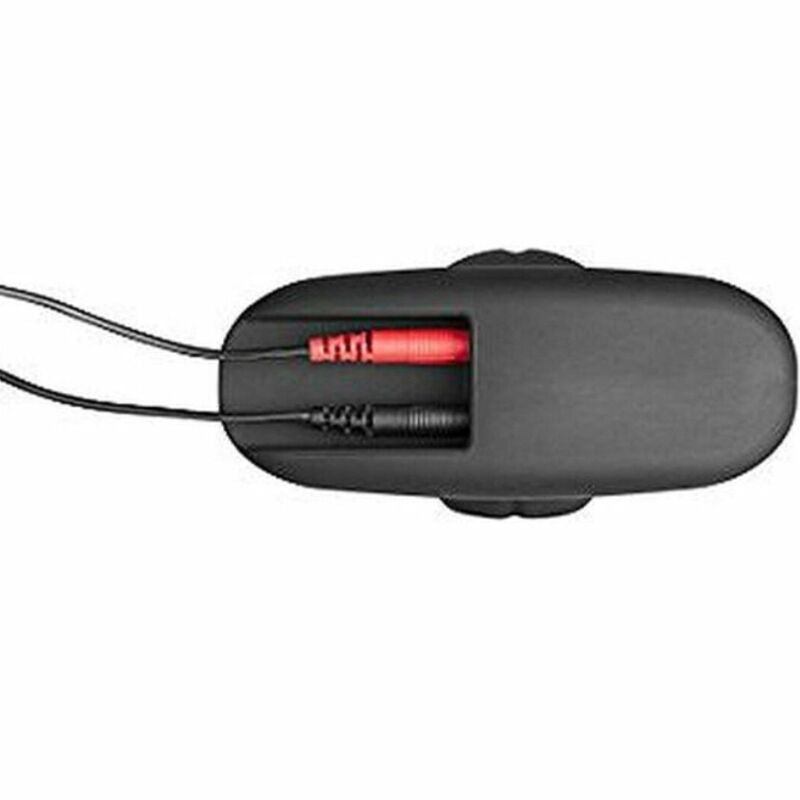 ELECTRASTIM - SILICONE BLACK ROCKER BUTT PLUG LARGE - NOCTURNA DESIRES