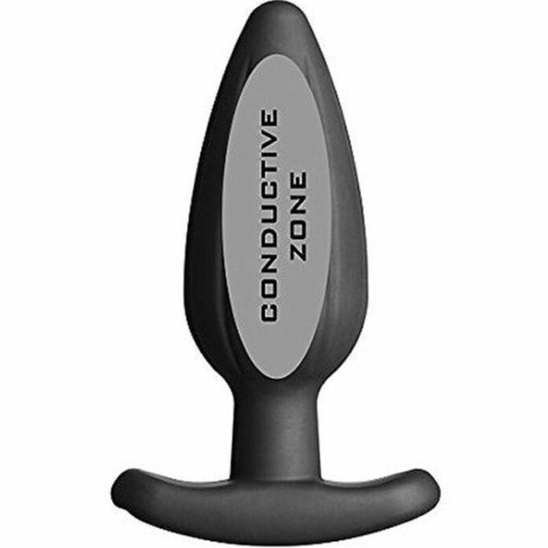 ELECTRASTIM - SILICONE BLACK ROCKER BUTT PLUG LARGE - NOCTURNA DESIRES