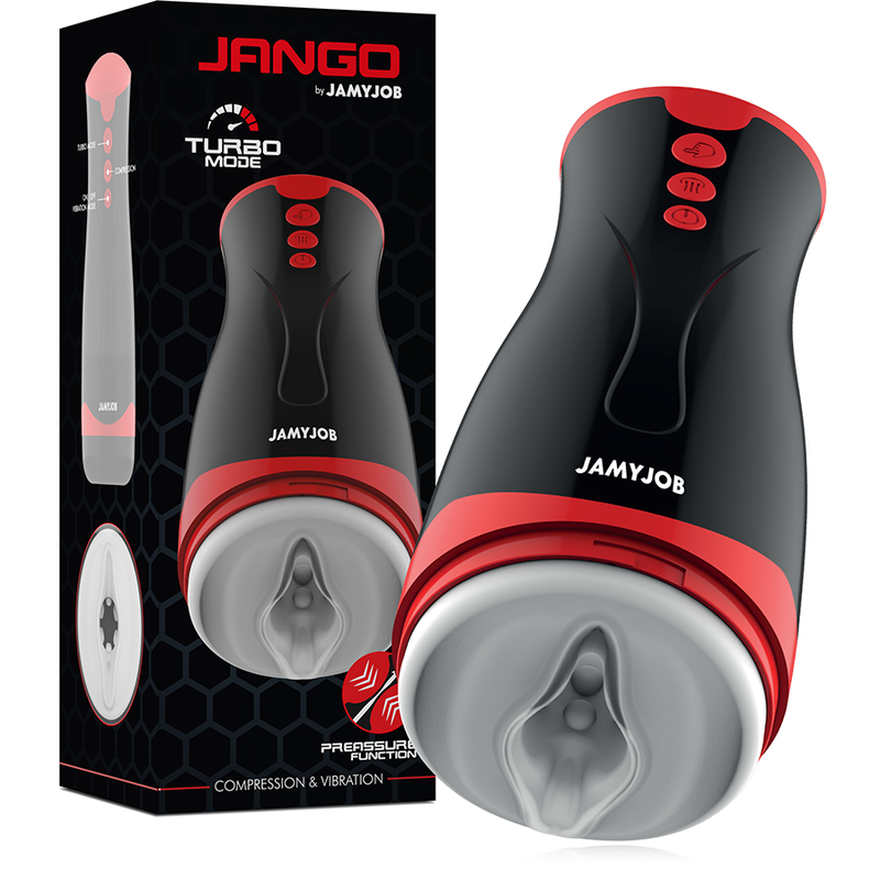 JAMYJOB - JANGO COMPRESSION AND VIBRATION MASTURBATOR - NOCTURNA DESIRES