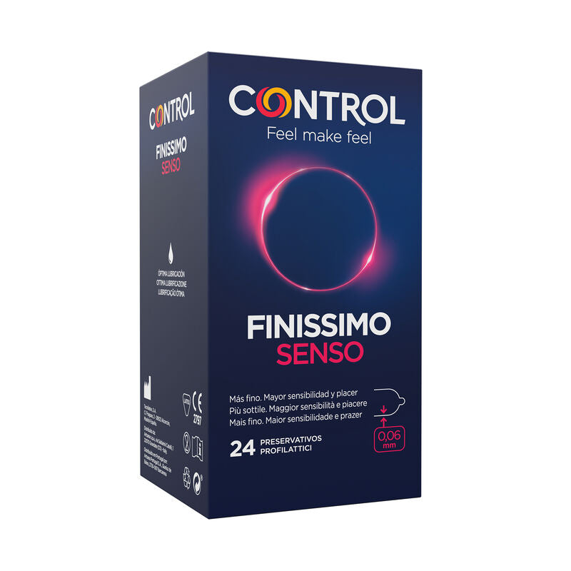 CONTROL - ADAPTA CONDOMS 24 UNITS CONTROL CONDOMS  NOCTURNA DESIRES