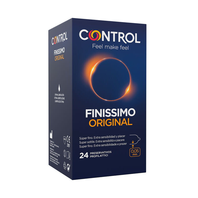 CONTROL - FINISSIMO CONDOMS 24 UNITS CONTROL CONDOMS  NOCTURNA DESIRES