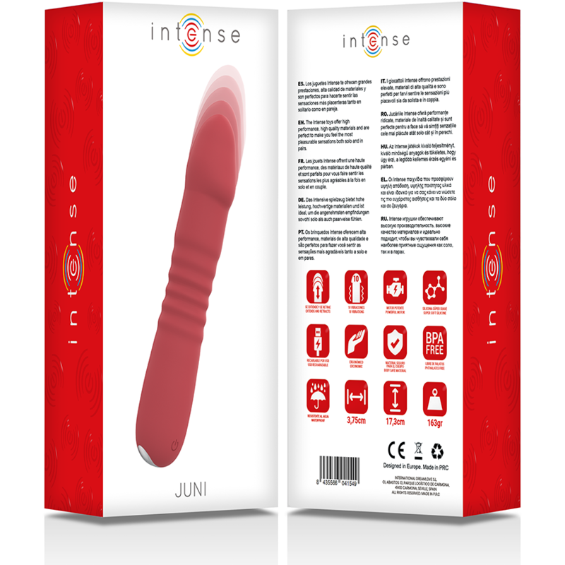 INTENSE - JUNI UP & DOWN 10 RED VIBRATIONS - NOCTURNA DESIRES
