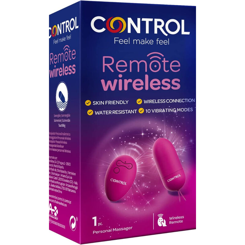 CONTROL - PERSONAL MASSAGER WIRELESS REMOTE CONTROL - NOCTURNA DESIRES