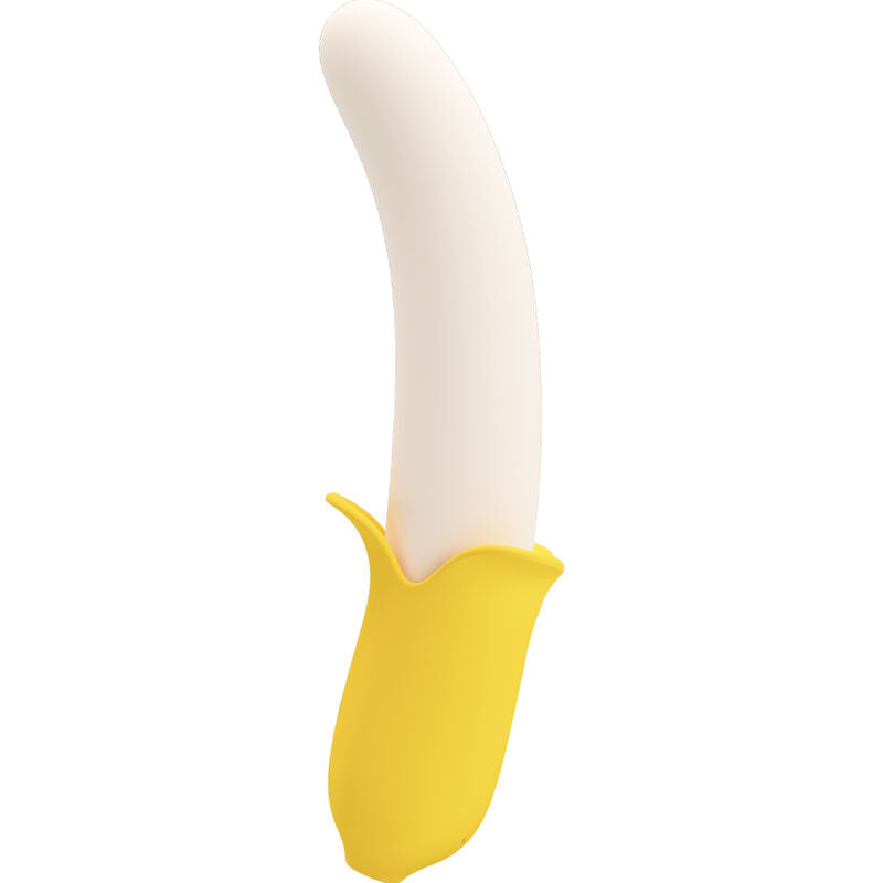 PRETTY LOVE - BANANA GEEK SUPER POWER 7 VIBRATIONS UP&DOWN SILICONE BLACK - NOCTURNA DESIRES