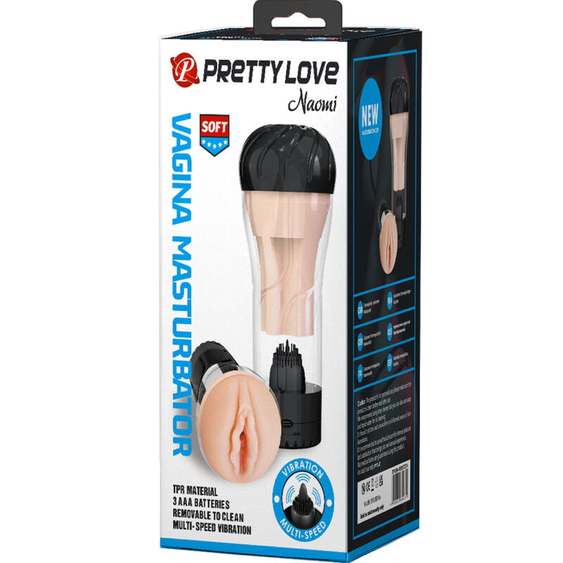 PRETTY LOVE - NAOMI VAGINA VIBRATOR - NOCTURNA DESIRES