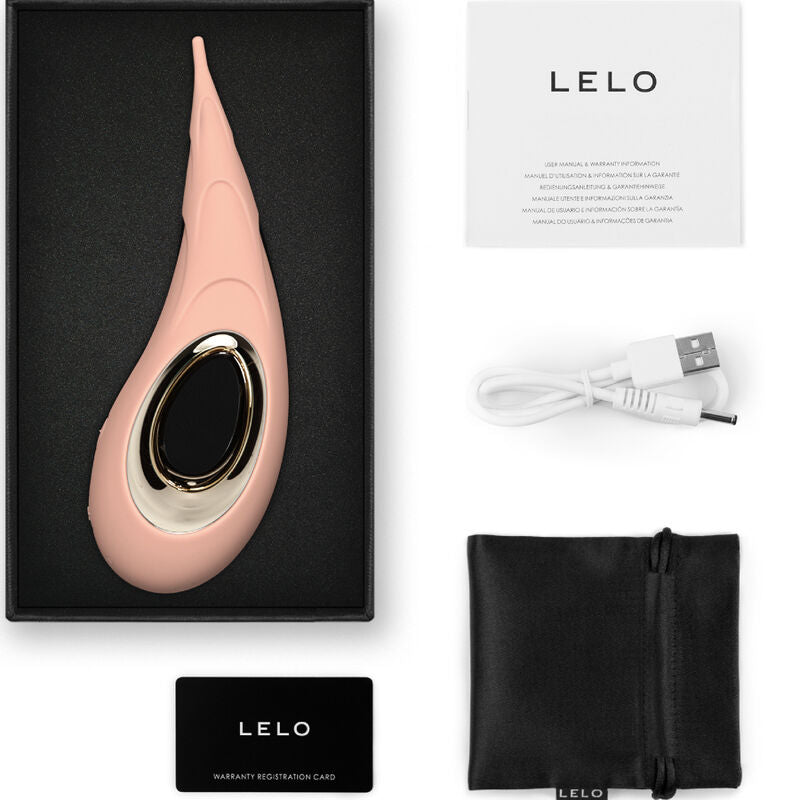 LELO - DOT CRUISE CLITORIS STIMULATOR OCHER ORANGE - NOCTURNA DESIRES