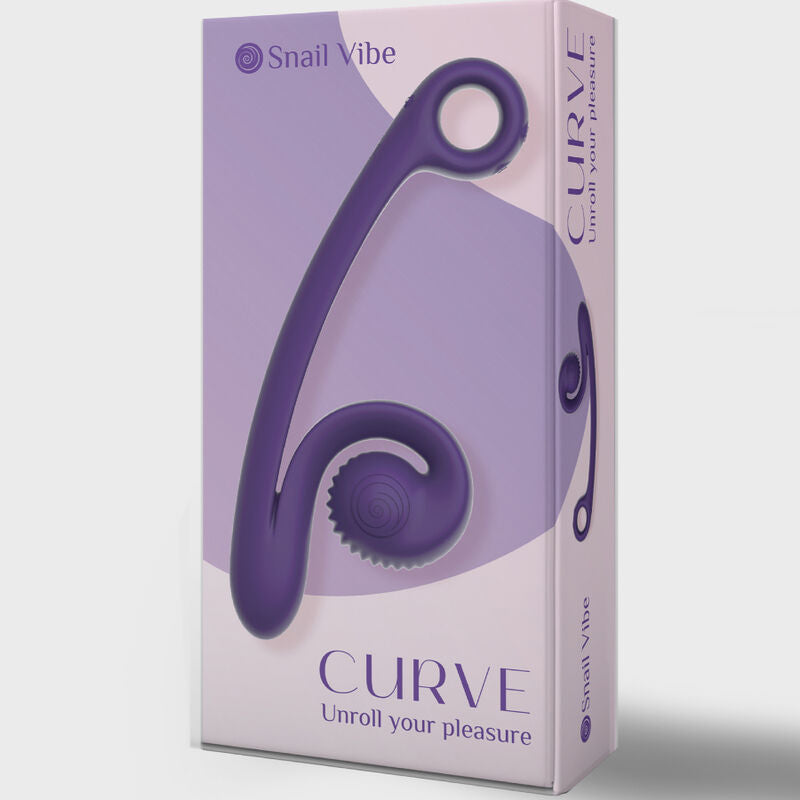 SNAIL VIBE - CURVE VIBRATOR PURPLE - NOCTURNA DESIRES