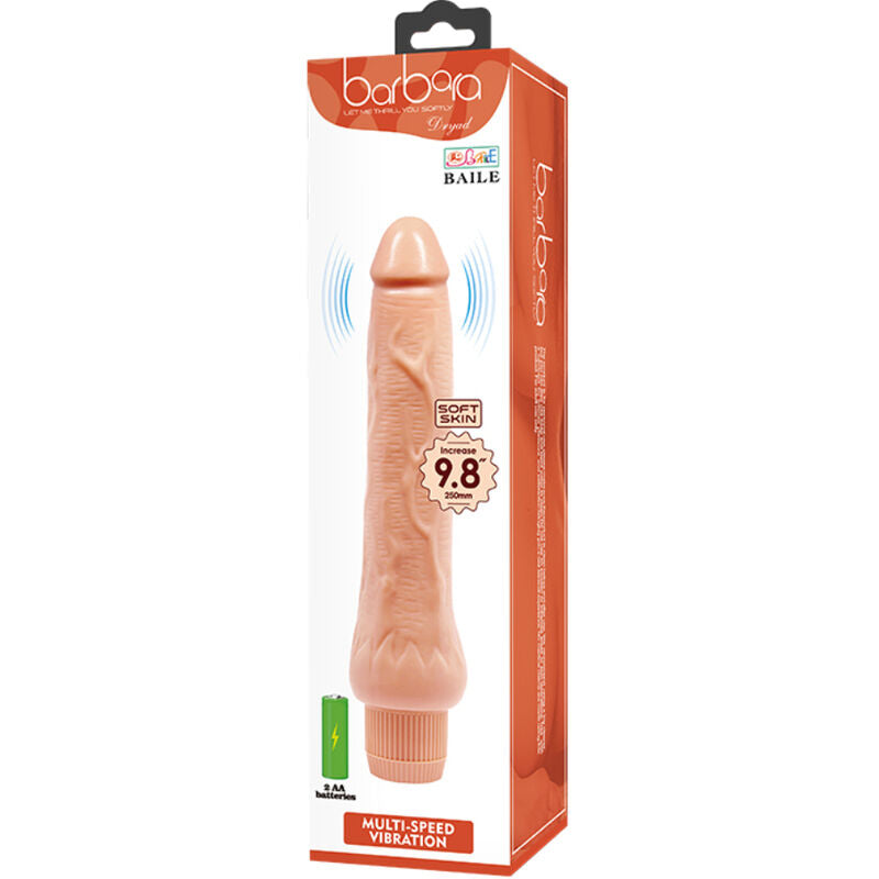 BAILE - BARBARA REALISTIC VIBRATOR 25 CM - NOCTURNA DESIRES
