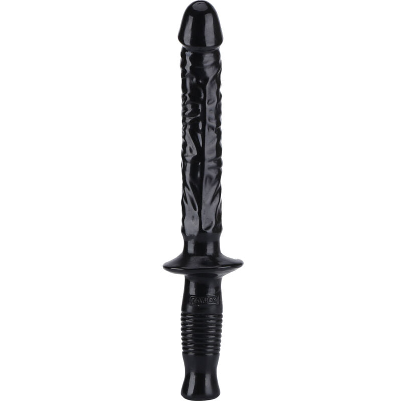 GET REAL - THE MANHANDLER 38 CM BLACK - NOCTURNA DESIRES