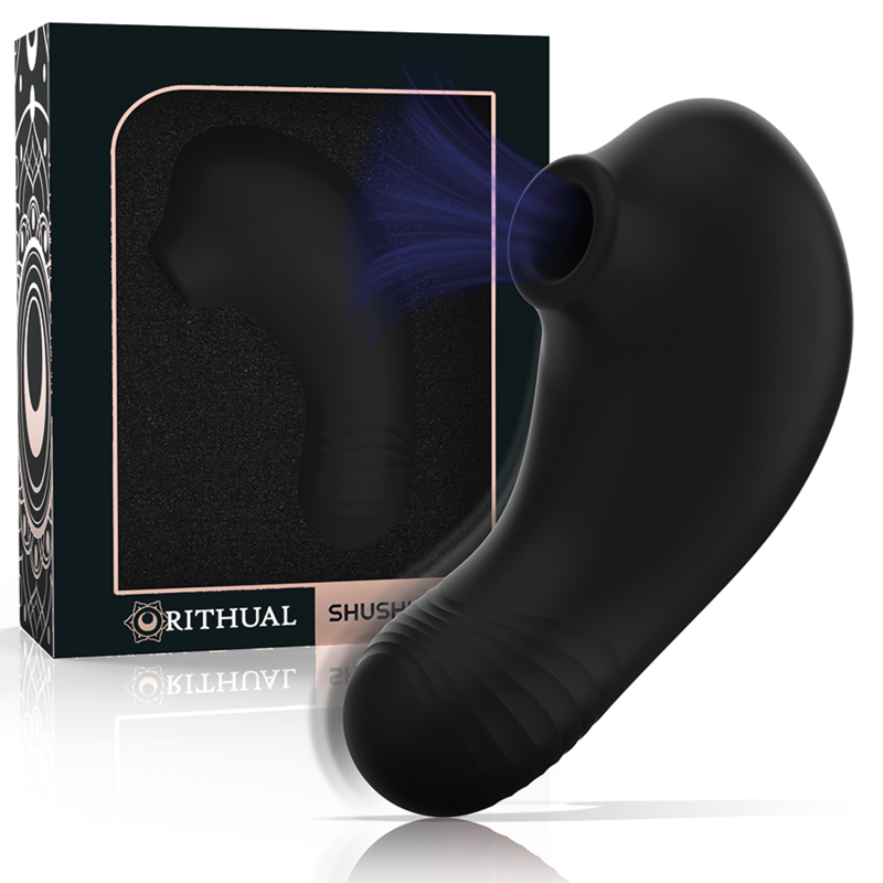 RITHUAL - SHUSHU PRO POCKET CLITORIS STIMULATOR 2 POWERFUL JET MOTORS - NOCTURNA DESIRES