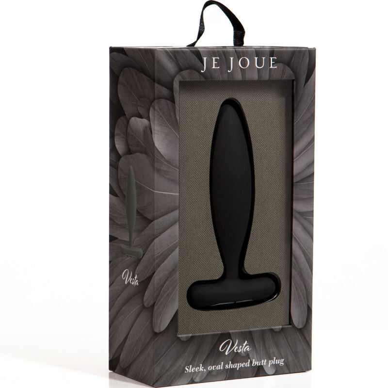 JE JOUE - VESTA ANAL PLUG VIBRATOR BLACK - NOCTURNA DESIRES