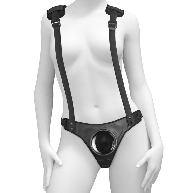 PIPEDREAMS - BODY DOCK STRAP-ON SUSPENDERS - NOCTURNA DESIRES