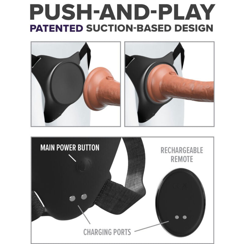 PIPEDREAMS - BODY DOCK G-SPOT PRO HARNESS - NOCTURNA DESIRES