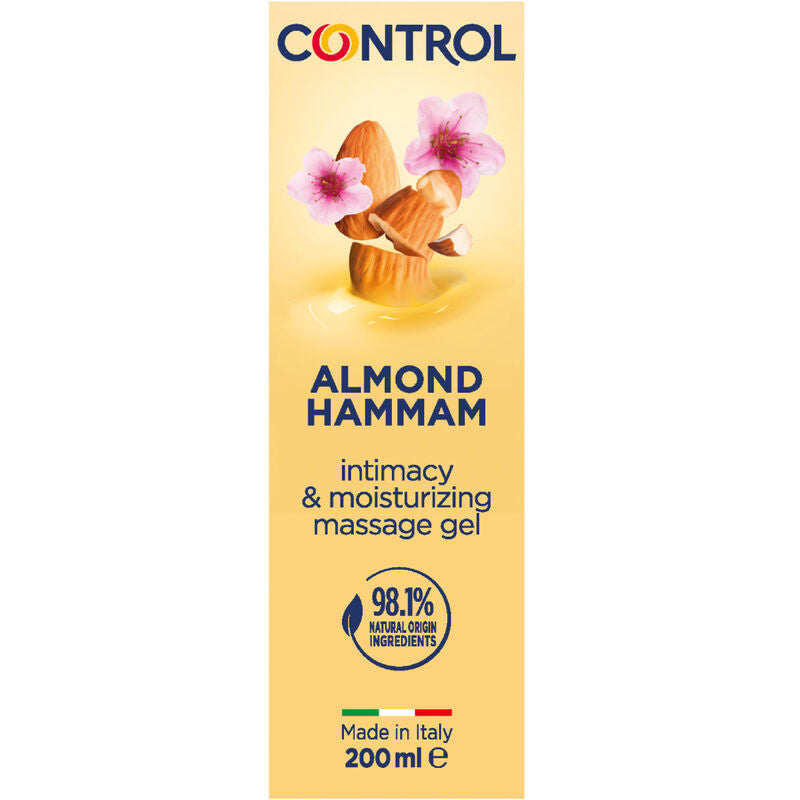 CONTROL - ALMOND HAMMAM MASSAGE GEL 3 IN 1 200 ML - NOCTURNA DESIRES