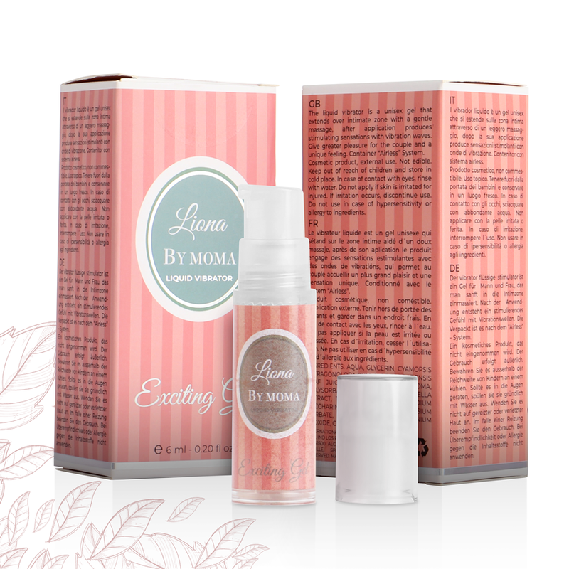 LIONA BY MOMA - LIQUID VIBRATOR EXCITING GEL 6 ML - NOCTURNA DESIRES